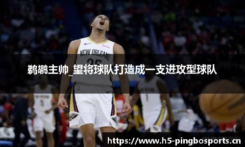 鹈鹕主帅_望将球队打造成一支进攻型球队